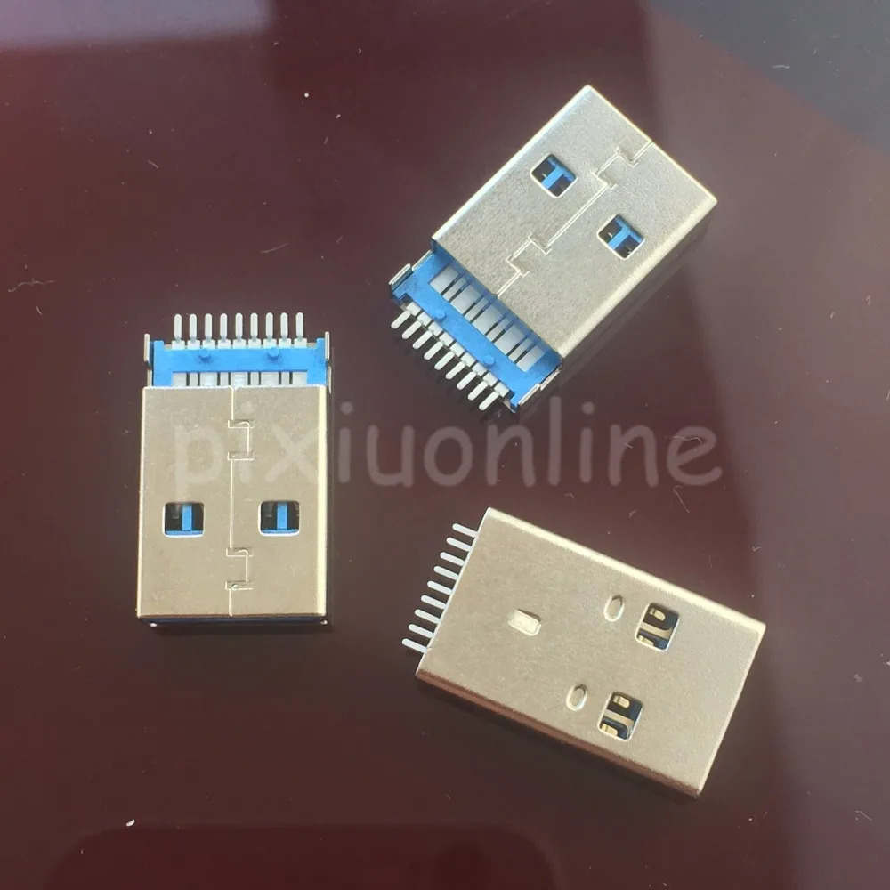 5 шт. G47Y USB 3 0 Штекерный разъем типа А для высокоскоростной передачи данных|connector