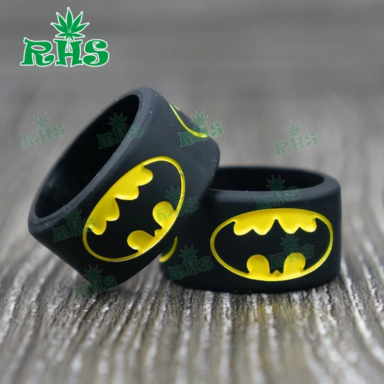 50pcs free ship Colorful with high Quality 100% Original Silicone Made Vape Band Rubber Rings Custom Logo On Vapeband from RHS | Дом и сад