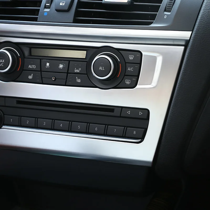 Для BMW X3 F25 2011-2016/X4 F26 2014-17 автомобильный Стайлинг ABS матовая хромированная