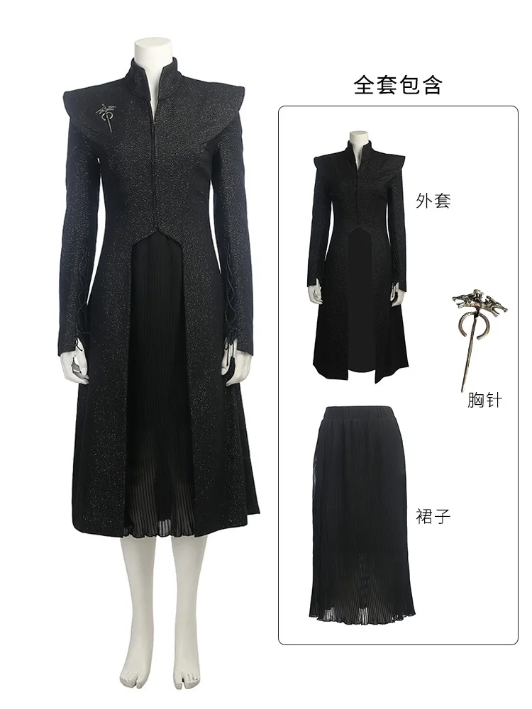 2019 костюм для косплея Дейенерис Таргариен взрослых женщин матери драконов