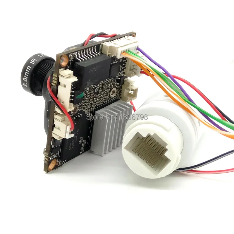 IPC Hi3516C + 0230 1920x1080P 1/2 8 &quot2.0MP IP плата модуля камеры 3MP 2 мм 120 широкоугольная камера