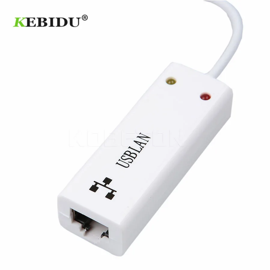 Сетевой адаптер KEBIDU USB к RJ45 2 0 сетевой Ethernet Asix 8152B для Mac OS ПК ноутбука SmartTV Win 10 7 8