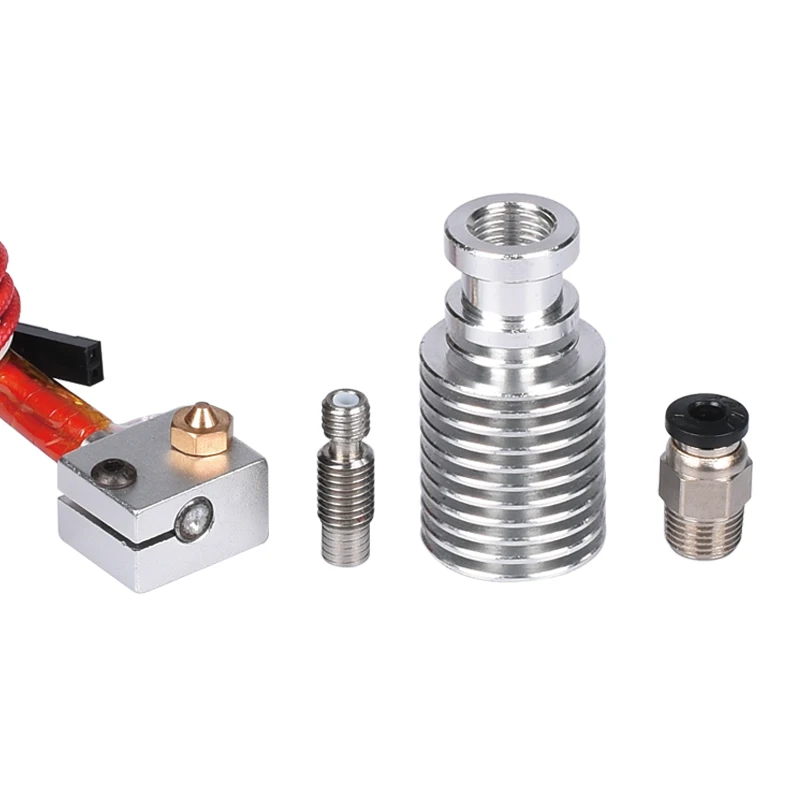 3D-принтеры Запчасти DIY V6 экструдер Bowden Hotend для 1 75 мм/3 мм нити 0 2/0 3/0 4/0 5/0 6/0 8/1