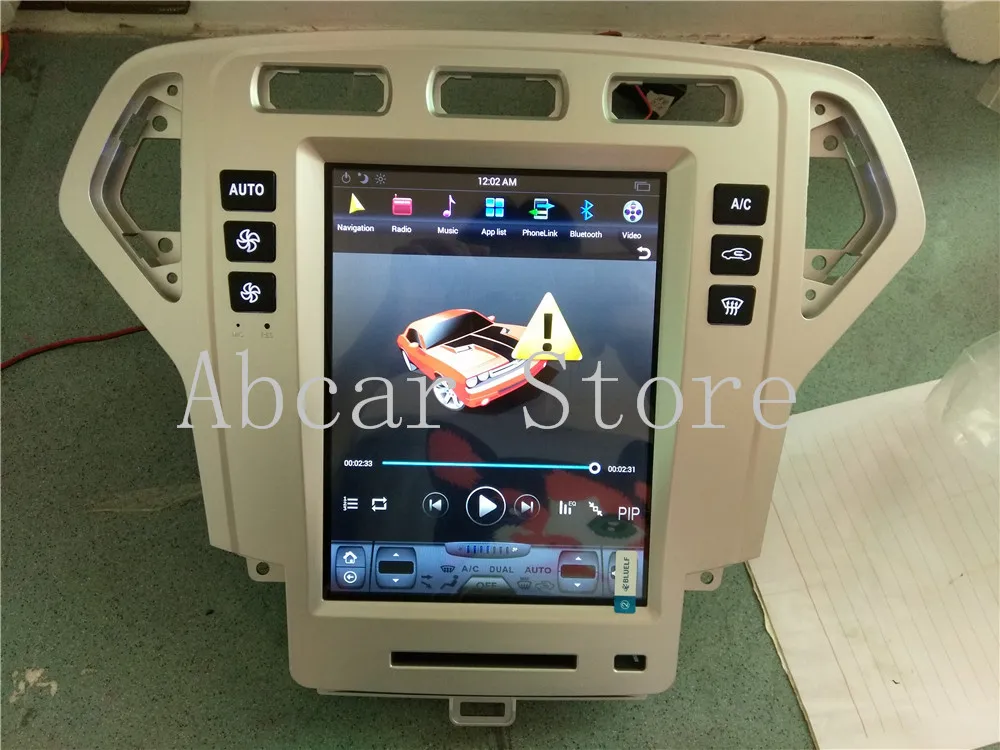 10,4 ''Tesla стиль Android 8,1 автомобильный dvd-плеер gps навигация для Ford Fusion Mondeo 2007- головное устройство стерео px6 carplay радио