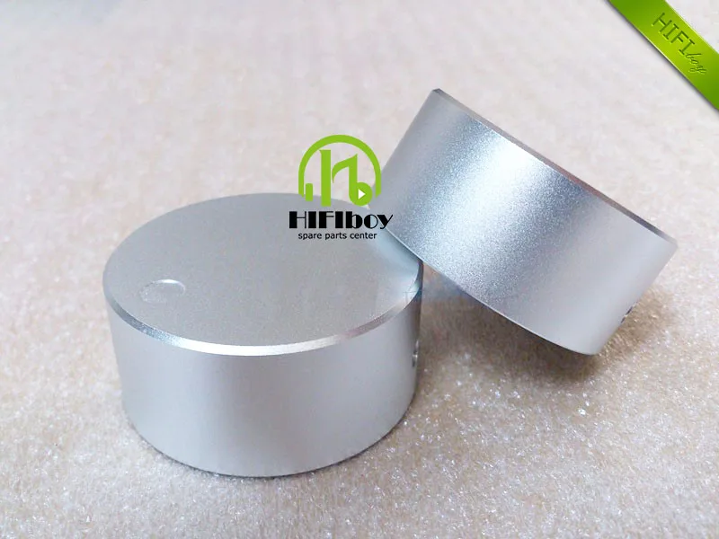 Hifi ручка усилителя алюминиевая ручка громкости 1 шт. диаметр 48 мм высота 22 мм регулятор для усилителя динамик потенциометра Ручка