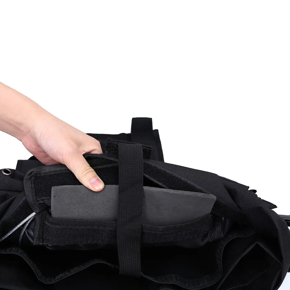 Многофункциональный тактический жилет амфибия Molle Plate Carrier Черный Боевой Военный