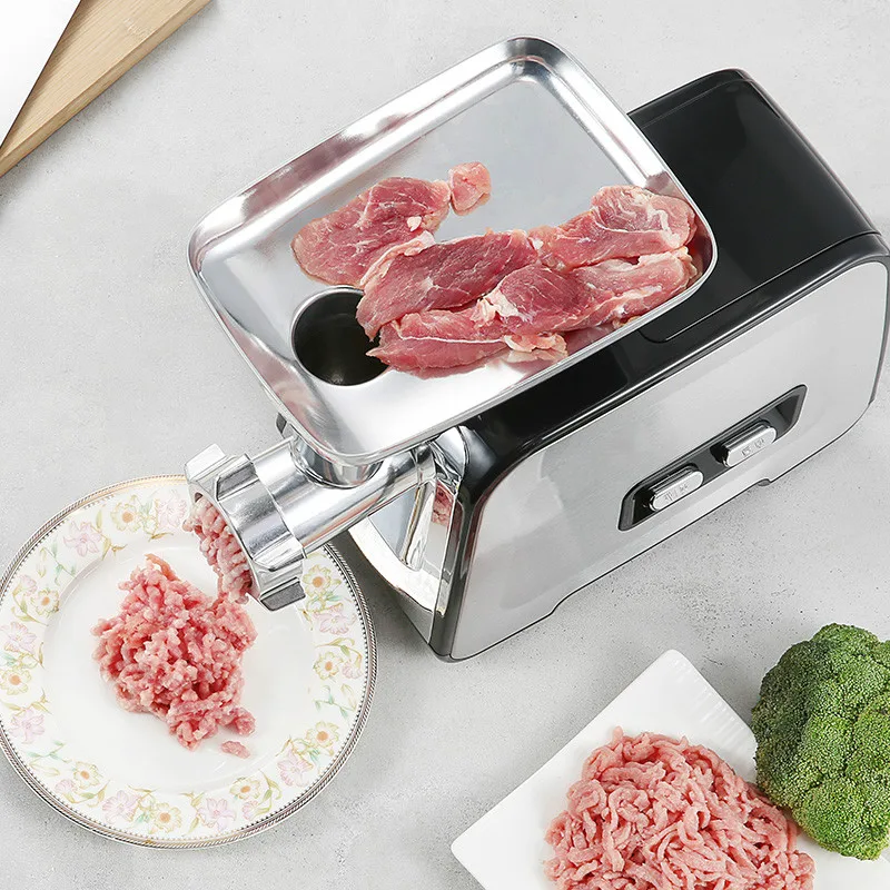 Мясорубка бытовая электрическая маленький многофункциональный измельчитель из