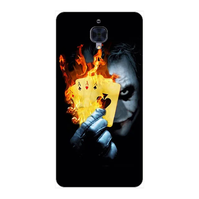 Soft TPU Case For Oneplus 3 3t Cool Design Silicone Back Cover / Three One Plus Phone Cases | Мобильные телефоны и