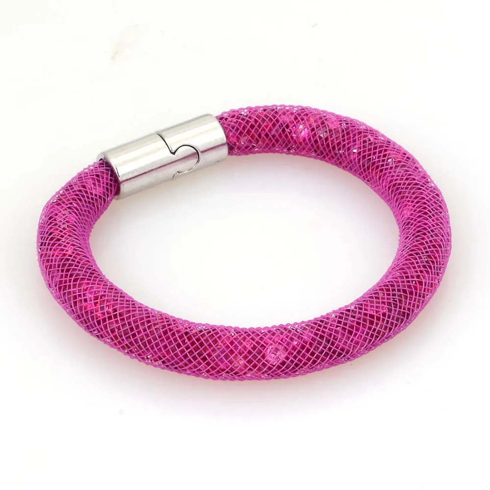 Женская сетчатая Цепочка с кристаллами из смолы|bracelets for|wrap braceletcrystal bracelet |