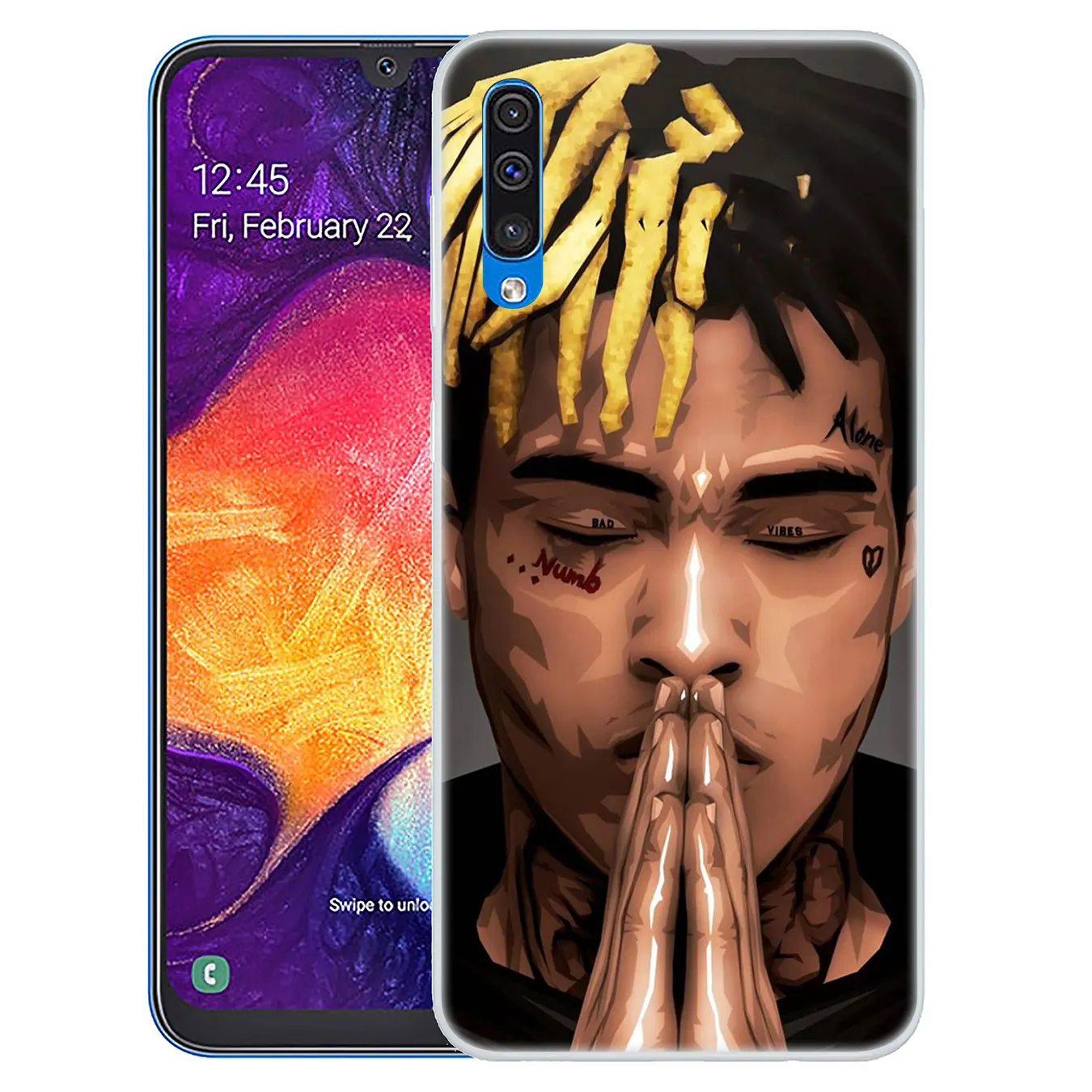 Жесткий чехол для телефона Lavaza Rap Singer XXXTentacion MC Samsung Galaxy A10 A20 A30 A40 A50 A60 A70 M40 M30 M20 M10 A20e |