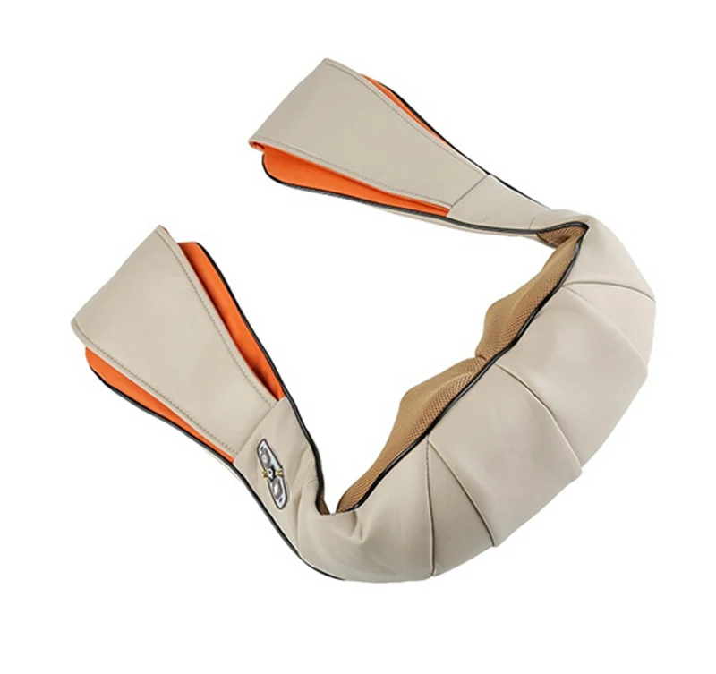 U образный Электрический Массажер шиацу для спины шеи плеч и тела инфракрасная 3D