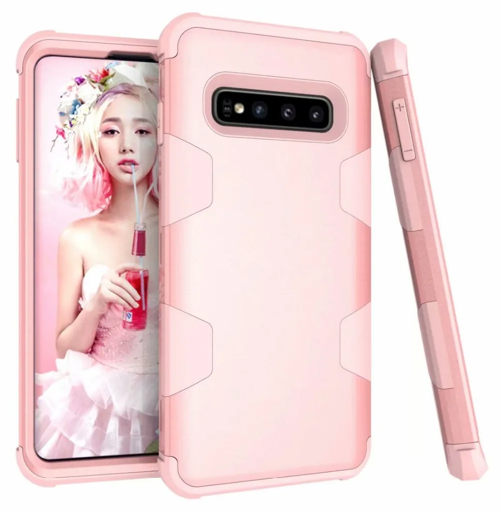 360 Полный бронированный чехол для телефона samsung Galaxy S10 S10 Plus Note 9 S9 PC Силиконовый ТПУ противоударный чехол Note 8 S8