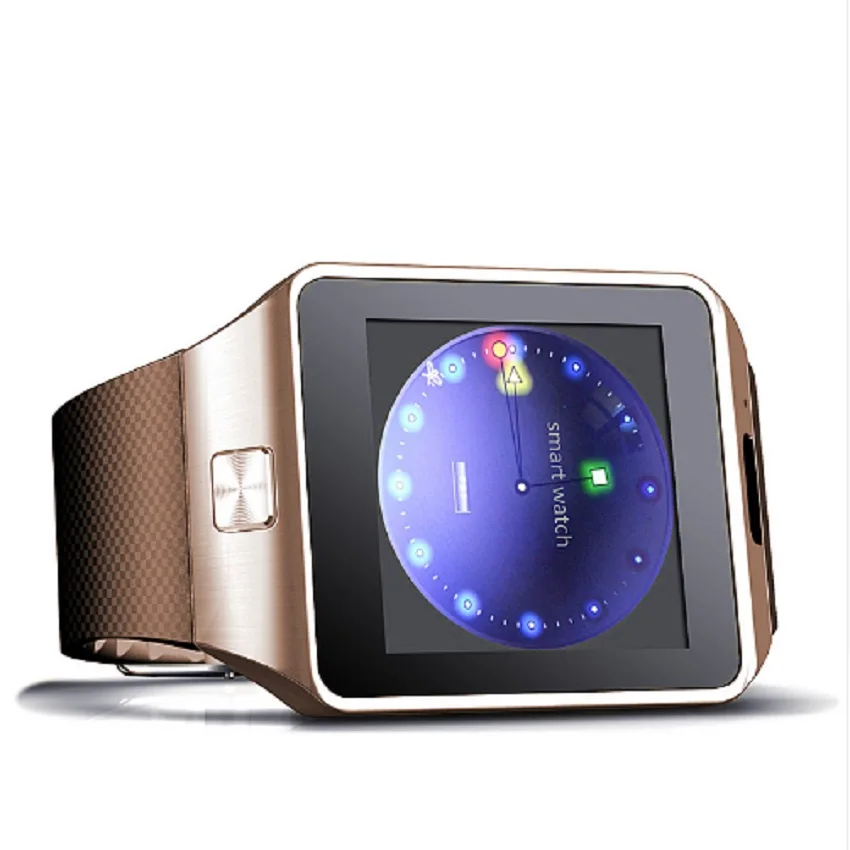 New Smart Watch Clock With Sim Card Slot Push Message Bluetooth Connectivity Android Phone Better Than DZ09 Smartwatch Men | Электроника