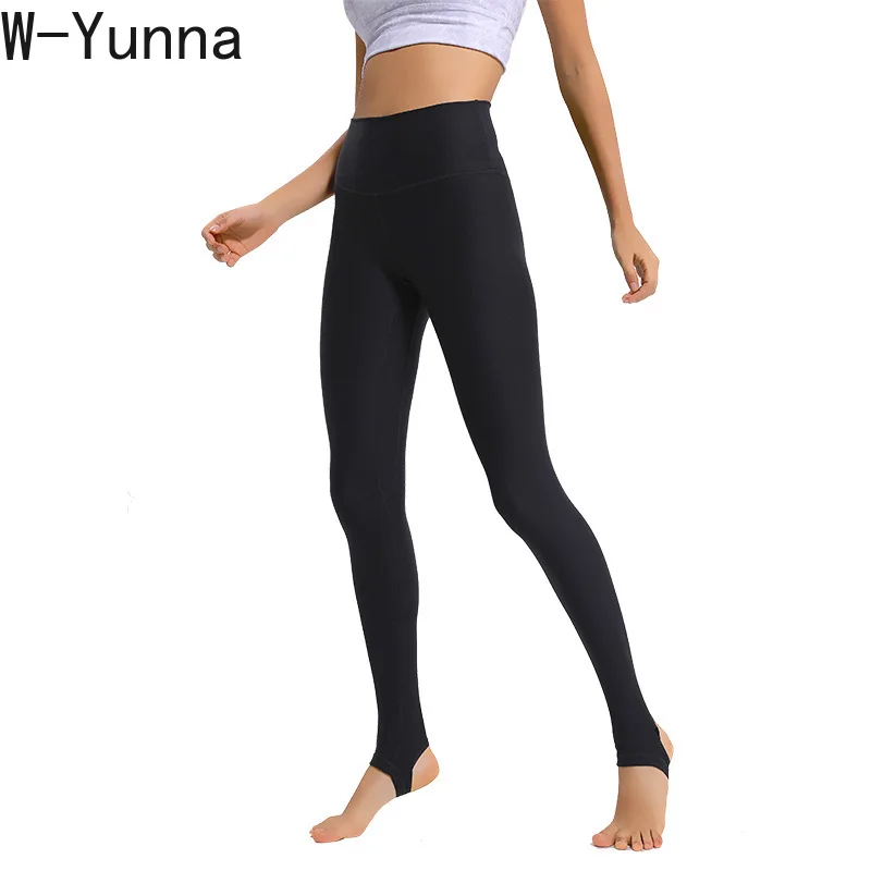 W-Yunna, высокая талия, ступня, спортивная одежда, для танцев, фитнеса, леггинсы, женские, обтягивающие, для бодибилдинга, дышащие, спортивные, розовые, леггинсы, штаны