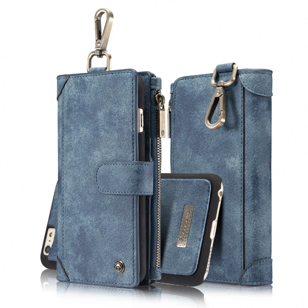 Оригинальный Многофункциональный Магнитный съемный чехол-бумажник CaseMe из