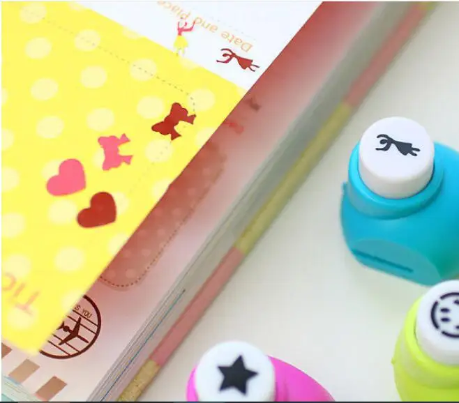 High-Quality Kid Mini Printing Paper Hand Shaper Scrapbook Tags Cards DIY punch Cutter Tool craft punches | Дом и сад