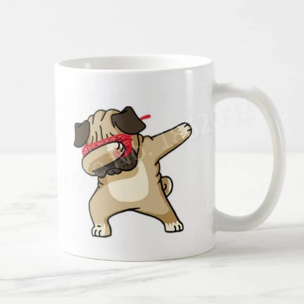 Горячая мопса кофе чашка для молока кружка забавная &quotСобака&quot кружки Модные