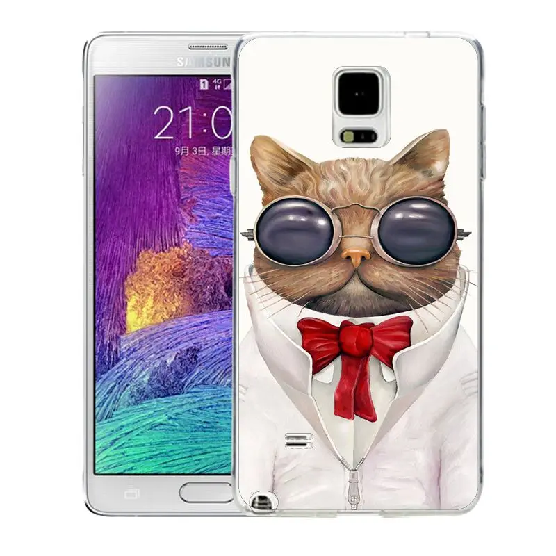 Qmswei ТПУ мягкий чехол для телефона samsung Note5 S8 s6 s7 edge s4 s5 s3 C5 C9 note3 note4 S9plus кота оленя