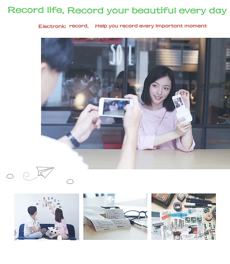 MEMOBIRD G3 GO Портативный принтер наклеек+ 3 рулона наклейки Bluetooth 4,2 беспроводной мини телефон фото USB карманный принтер JEPOD