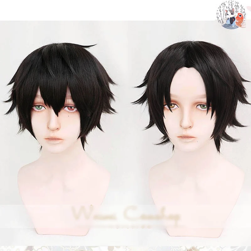 

Top Quality Division Rap Battle Hypnosis MIC Jiro Yamada Ichiro Saburo Wigs Heat Resistant Synthetic Hair Cosplay Wig + Wig Cap