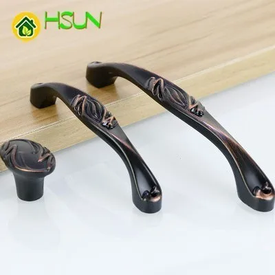 Ручка с одним отверстием простой европейский шкаф ящик деревянная дверь ручка из