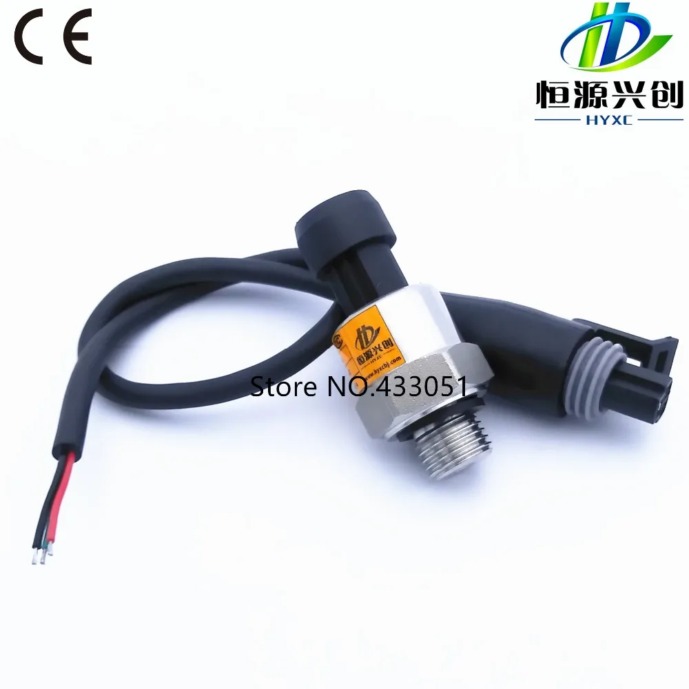 Free shipping; DC 5V G1/4;NPT1/4;1/8NPT Pressure Transducer; Accuracy 1%FS; Transmitter Sensor Stainless Steel Oil Air Water