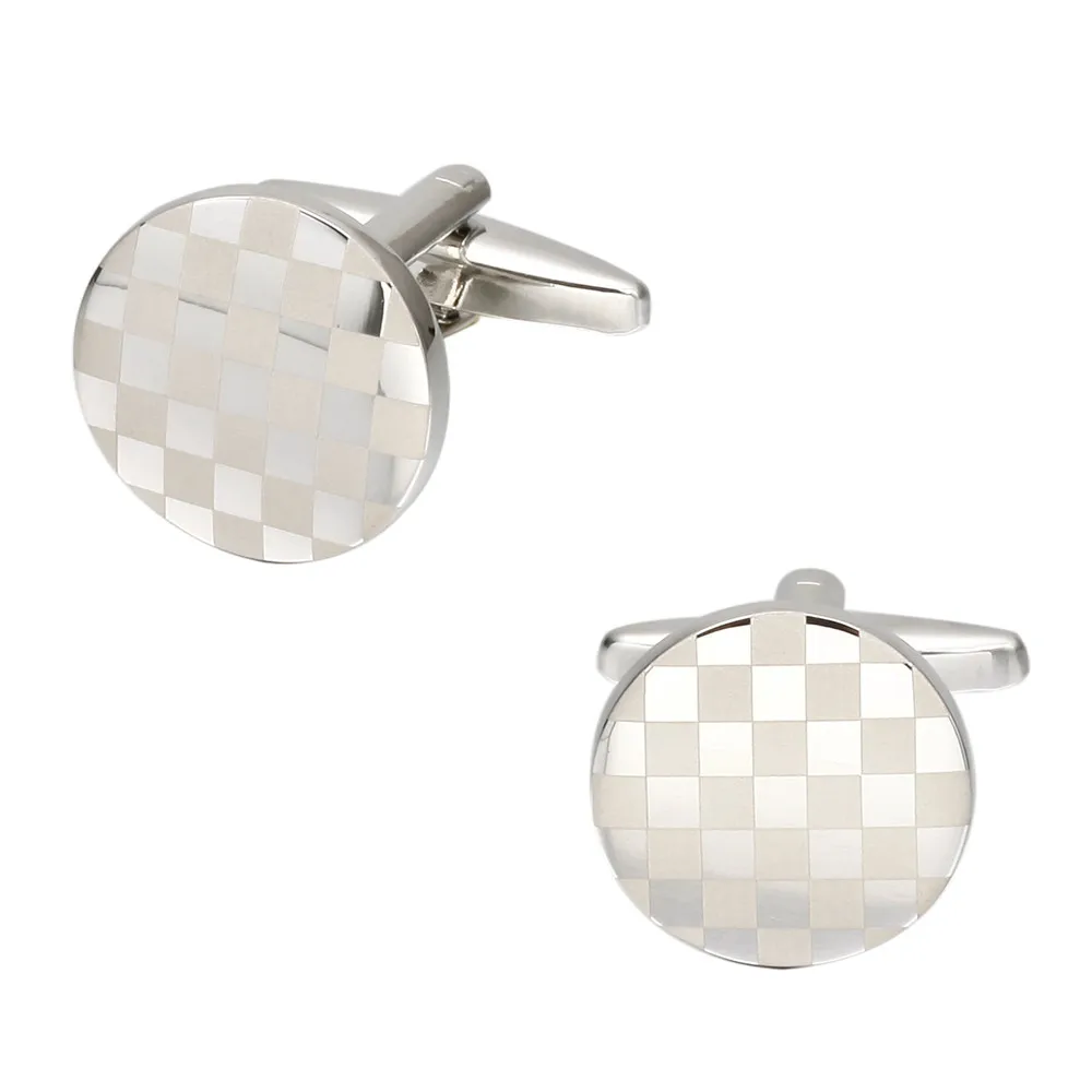 Витрина запонки офисный стиль круглые сетки для мужчин Высокое качество бренд