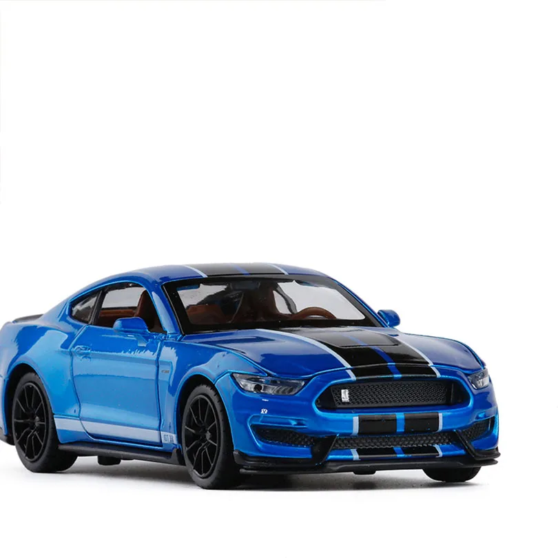 1/32 Шелби GT350 спортивный автомобиль моделирование игрушечный модель сплав
