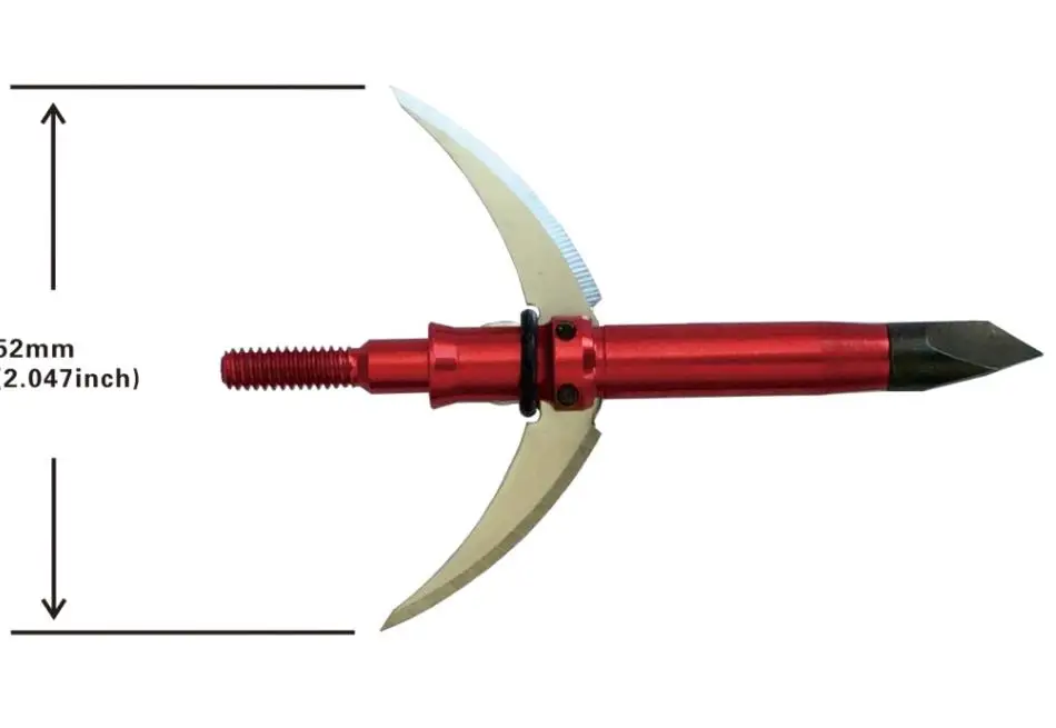 Композитный с бантом охотничьи стрелы. лезвие могут получить бесплатную 2 листья