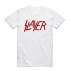 Футболка мужская Slayer, модная повседневная тенниска с круглым вырезом и коротким рукавом, принт рок-группы, скорость, металлический принт, рок-н-ролл, лето 2019