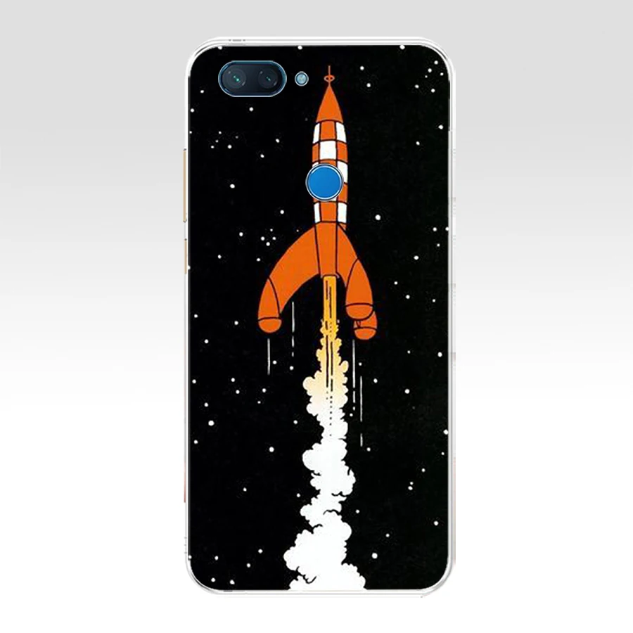 092FG Приключения Тинтина Мягкий Силиконовый ТПУ чехол для телефона xiaomi redmi mi 8 A1 A2