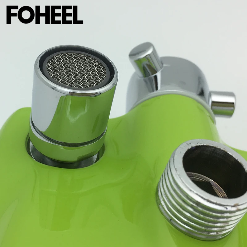 FOHEEL смеситель для душа для ванной, смеситель для холодной и горячей воды, смеситель для душа, хорошее качество, бронзовый полированный настенный смеситель для душа