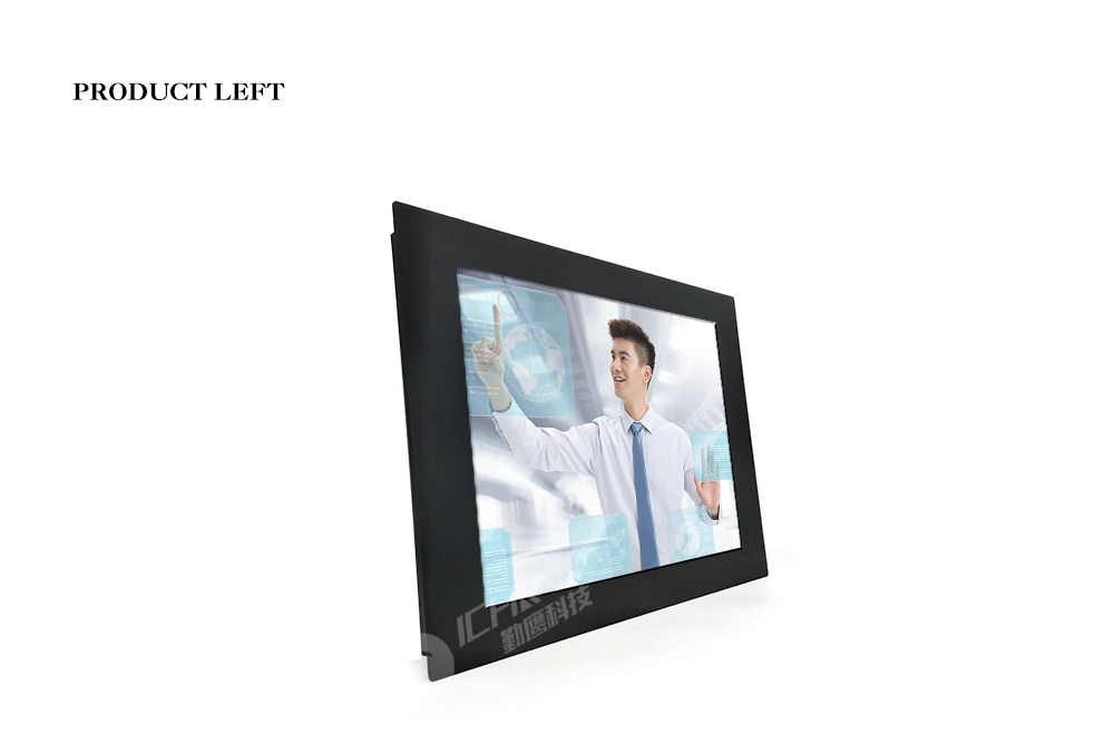 ZQ150TC-58C/1" дюймов 1024x768 HDMI Встроенный Мощность на загрузке Высокая чувствительность четырехпроводной резистивный сенсорный монитор ЖК-дисплей