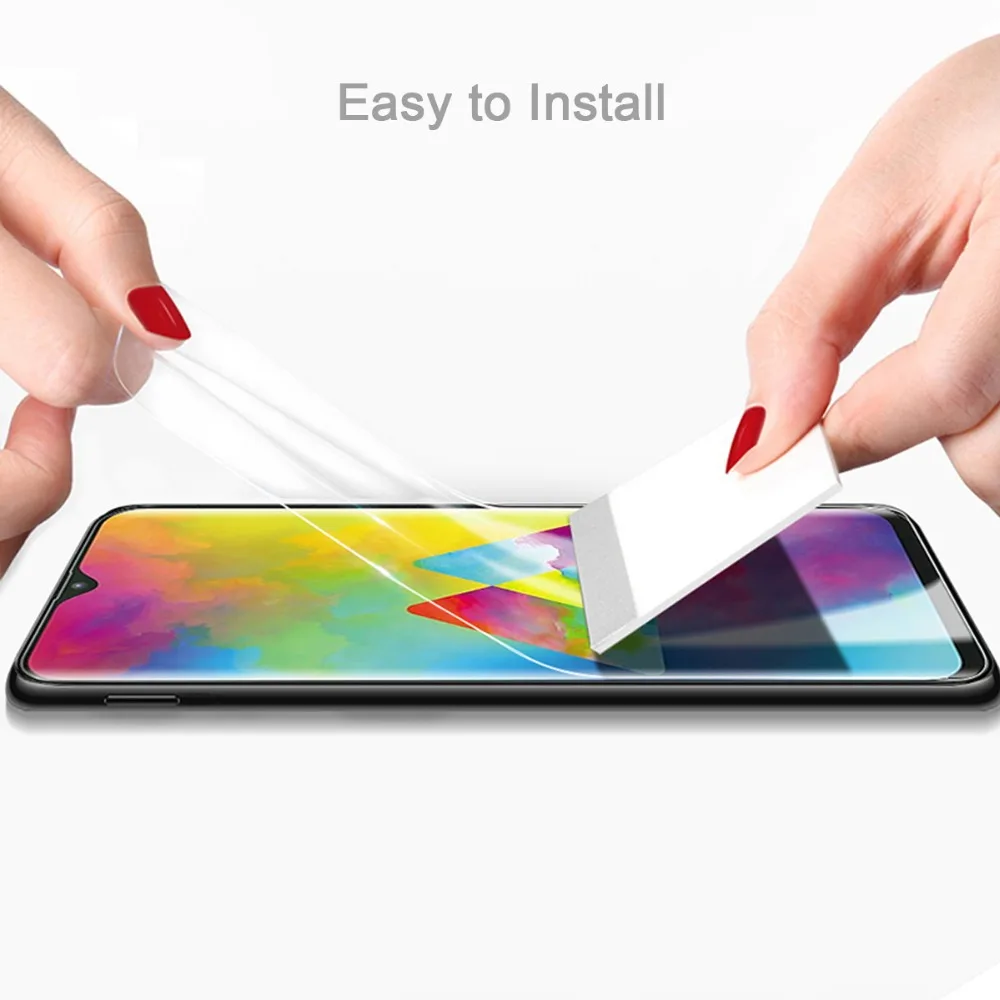 2 шт. передняя и задняя мягкая нано Гидрогелевая пленка из ТПУ для Samsung Galaxy A70 A60 A50