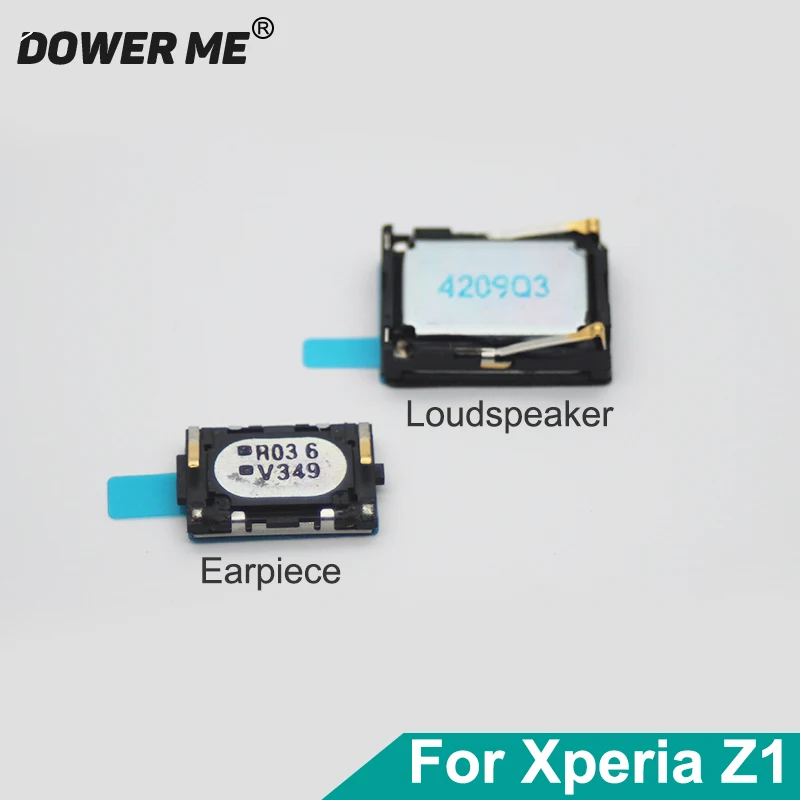 

Dower Me Top Ear Speaker Earpiece Bottom Loudspeaker With Adhesive Sticker For Sony Xperia Z1 L39H SO-01F C6902 C6903 C6906