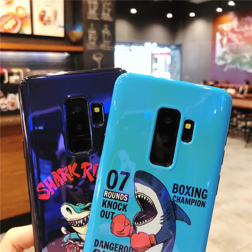 Blu-Ray Глянцевая Мягкий IMD силиконовый чехол для samsung S8 S9 S10 плюс супер красивые