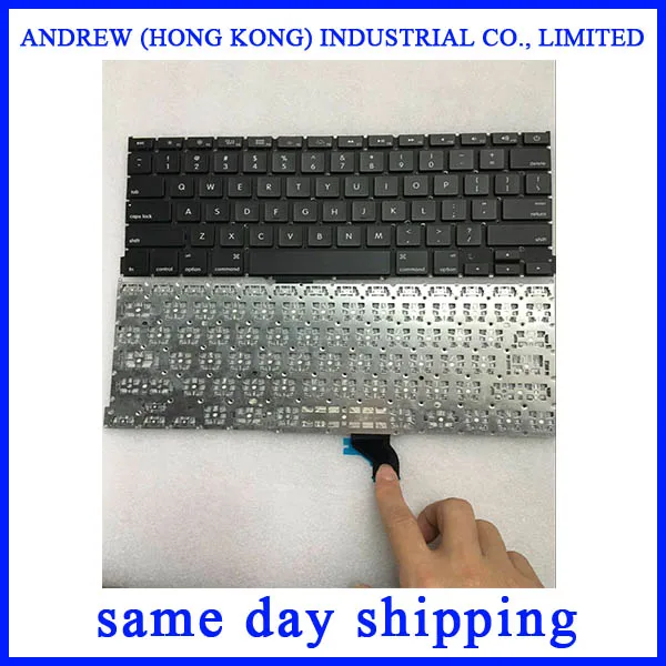 Совершенно новая клавиатура A1502 US для Macbook Pro Retina 13 &quotA1502 стандарт США 2013 2014 2015 EMC2678