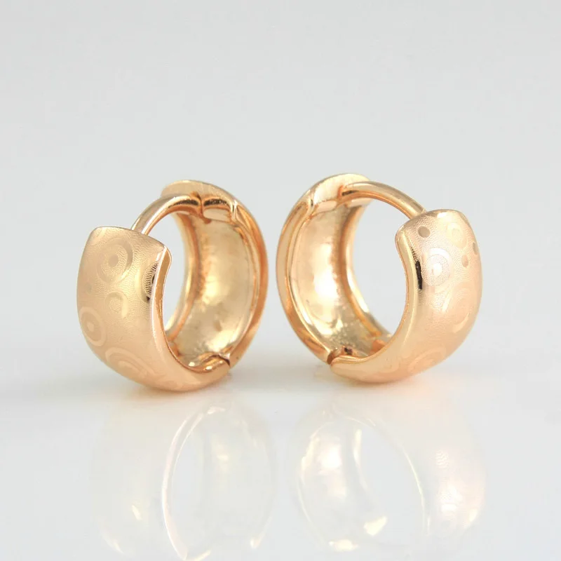 Золотые серьги кольца для женщин детские манжеты CC модные ювелирные украшения