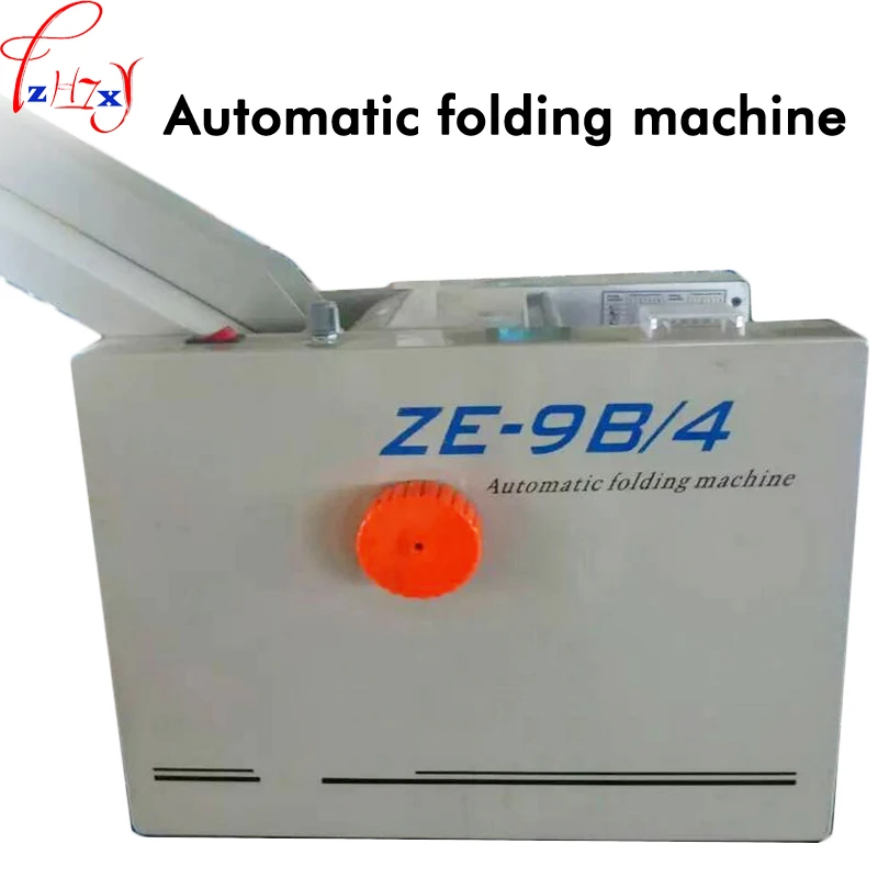 

Automatic small desktop origami machine ZE-9B/4 folding machine for mass folding of business correspondence 110/220V 1PC