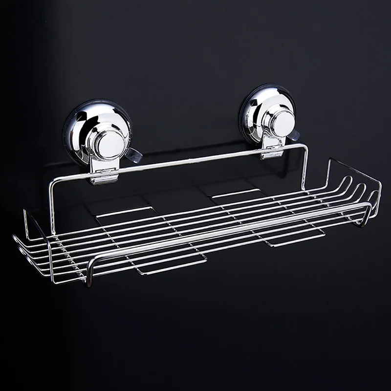 Bathroom Shelf A Вакуумная присоска, аксессуары для ванной комнаты, наборы из нержавеющей стали, держатель для туалетной бумаги, треугольная полка для ванной комнаты, держатель для мыльницы для душа - Цвет: Bathroom Shelf A