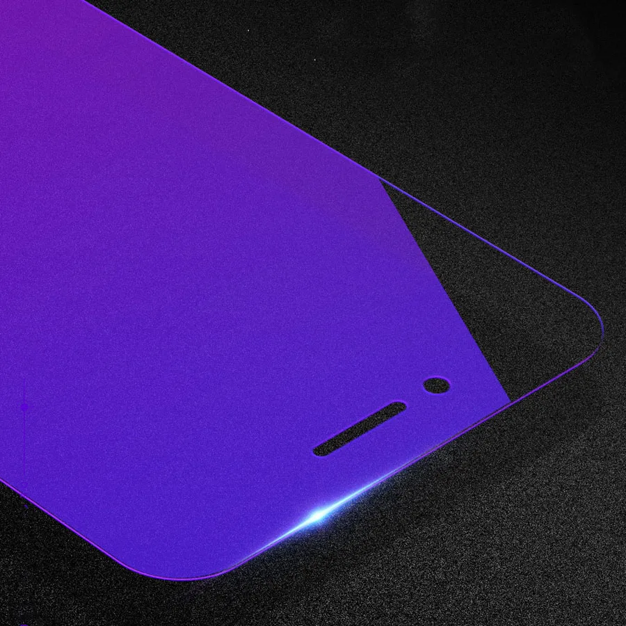 Для iphone 7 8 6 Xs Max XR X 7Plus 8Plus 11 PRO MAX Violet Anti Blu-ray UV Blue Фиолетовый ray Закаленное стекло Защитная пленка для экрана