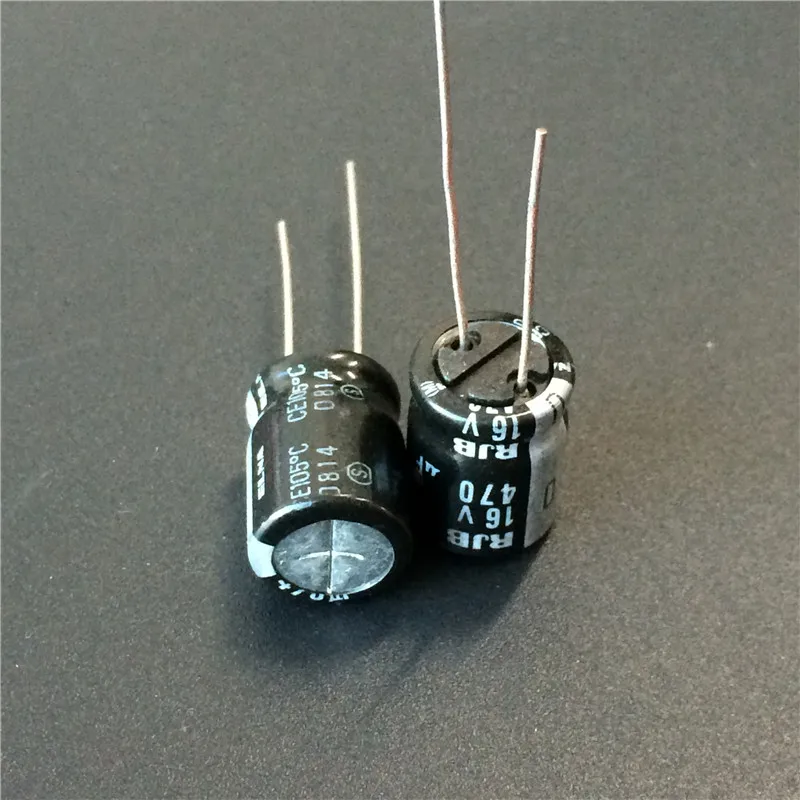 500pcs 470uF 16V Japan ELNA RJB Series 10x12.5mm 16V470uF Low Impedance Audio capacitor