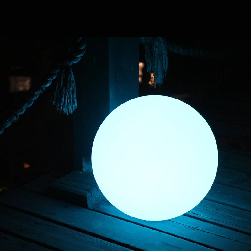 

Magic RGBW led Ball outdoor diameter 25cm rechargeable,Glowing Sphere,waterproof pool LIGHT BALL for Holiday Decoration 1pc