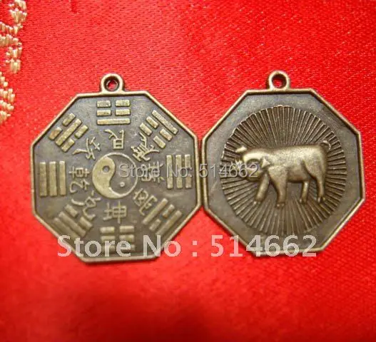 Женский китайский зодиак Кабан Тай Чи фэн шуй пакуа Койн|pendant apple|pendant telephonechi dress |