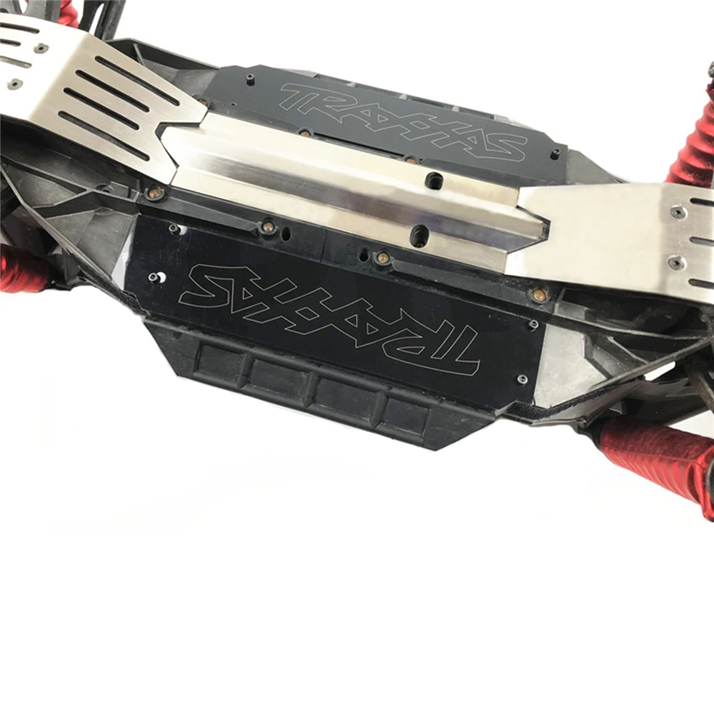 Защита шасси противоскользящая пластина для TRAXXAS X-Maxx Xmaxx 6s 8 s RC автомобилей запасные части из нержавеющей стали защитная рамка Броня