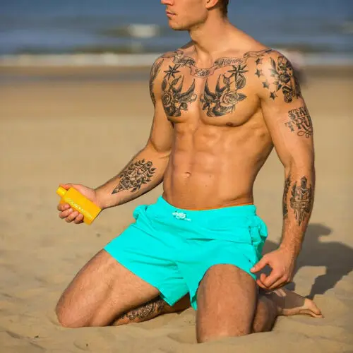 

Men's Jogging Running Sports Shorts Breathable Gym Training Fitness Pants Beach