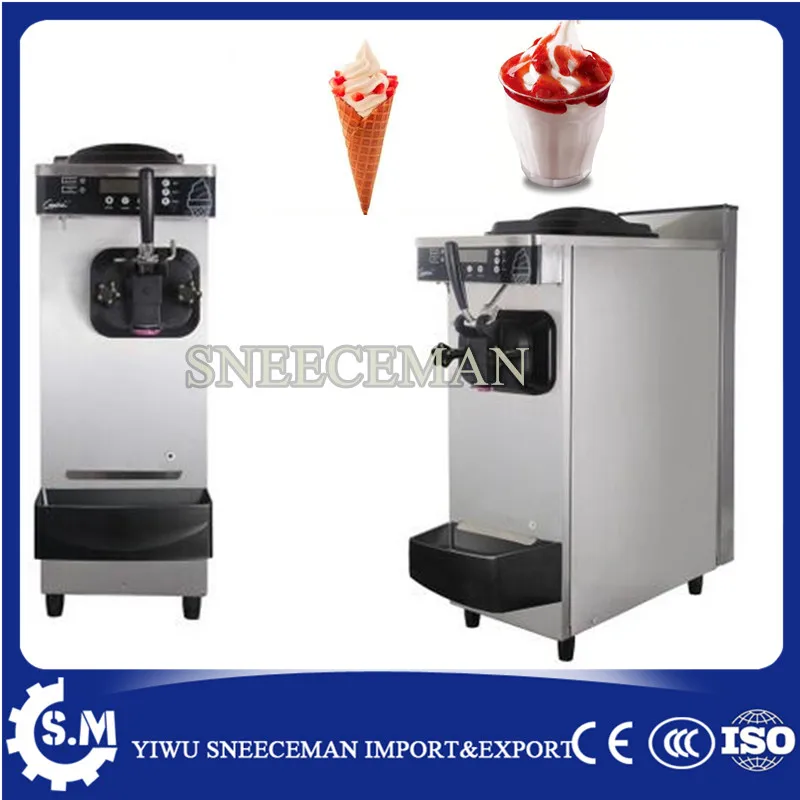 Kaufen 32-36L/H NEUE Mini Desktop Eis Maschine Maker Joghurt, Der Maschine Keine Laute