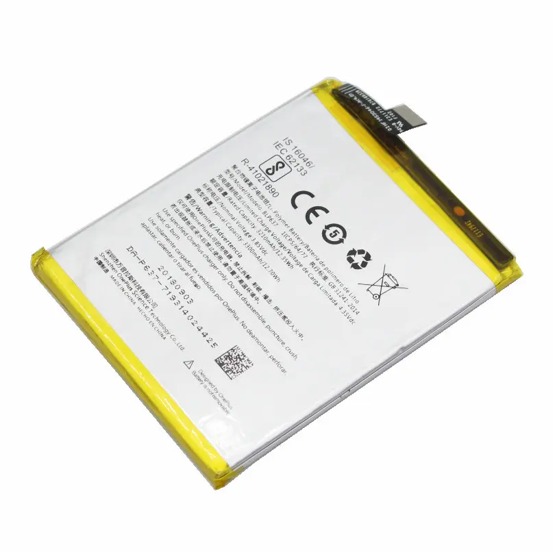 Ciszean 1x3300 mAh/12.7Wh BLP637 BLP-637 BLP 637 для OnePlus Five One plus 5 5T Batterie Batterij