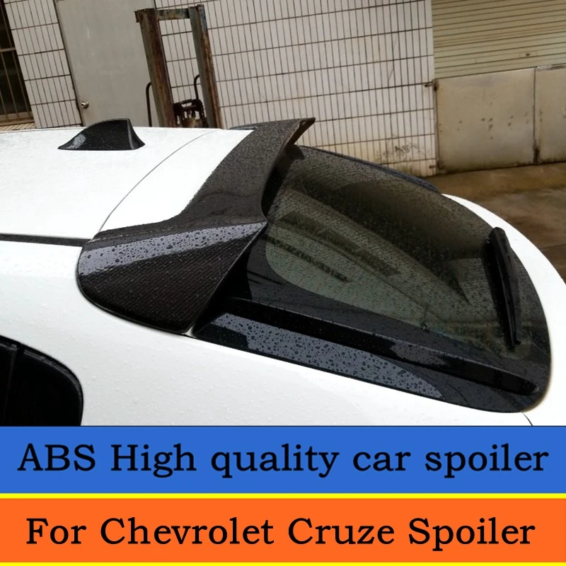 Для Chevrolet спойлер Cruze хэтчбек ABS Материал заднее крыло автомобиля праймер цвет