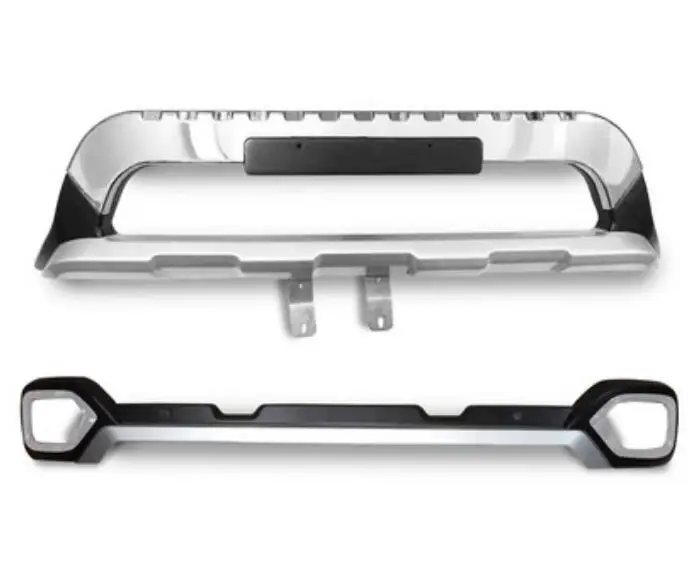 new 2PCS Car ABS Front + Rear Bumper Protector Guard Skid Plate For 15-17 SUBARU Outback 2015 2016 20172018 BY EMS | Автомобили и